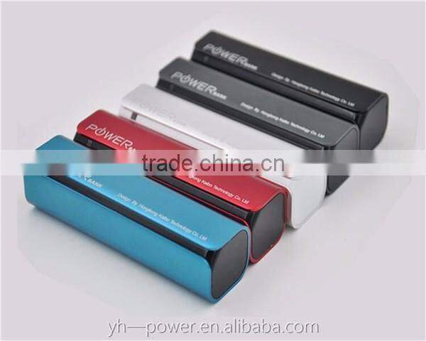 Audited factory of power bank aluminum power bank with Li-ion batteries