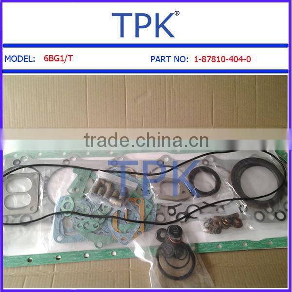 High quality Isuzu 4HG1T overhaul Gasket kit , overhauling gasket set manufacturer