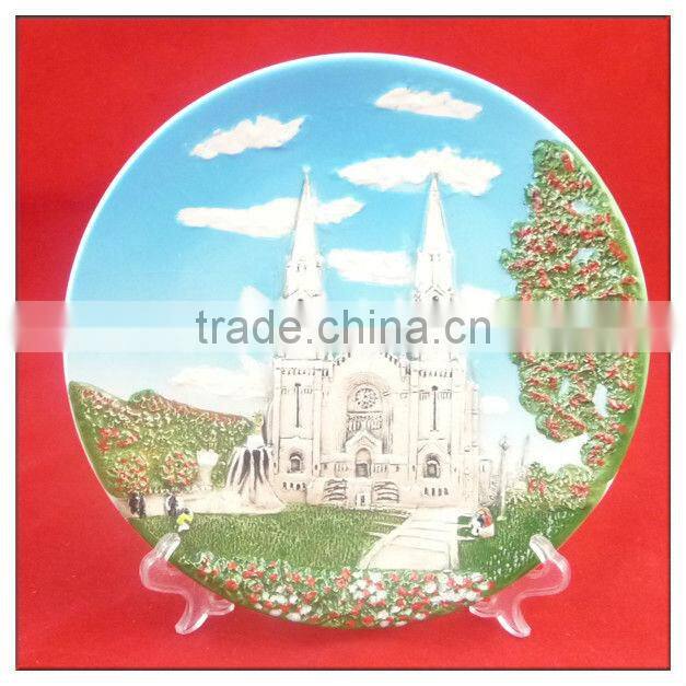 3D Custom Souvenir Plate Decorative