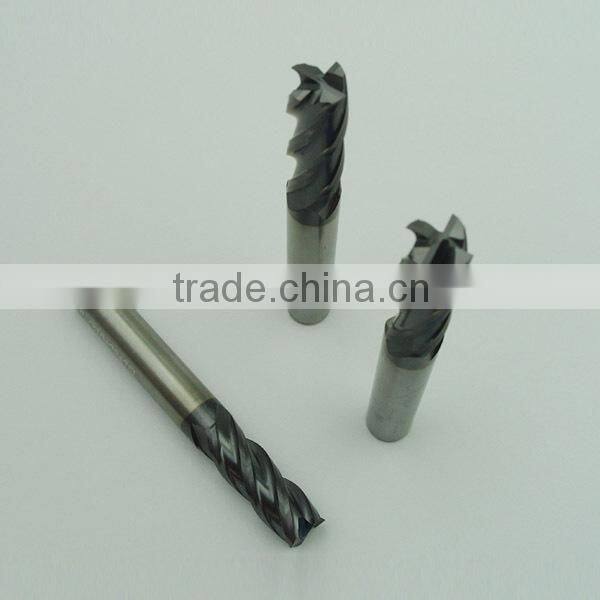 cemented carbide 45HRC CNC Germany end mill for soft metal