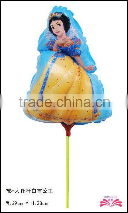 14inch laced spiderman foil balloon within stick