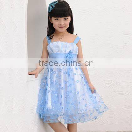 Fashion style high quality birthday dress for kids