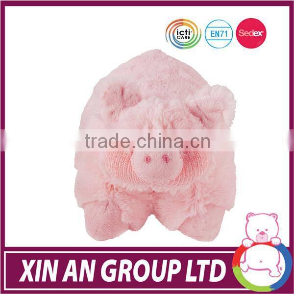 Custom high quality stuffed animal cushion plush dog pillow