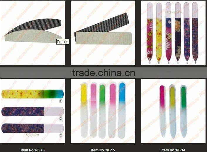 17.8*2*0.4cm disposable nail file/ bulk nail file/diamond deb nail files, (with your logo)