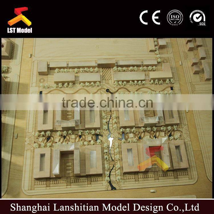 bright in colour ABS plastic handmade architectural modelling supplies