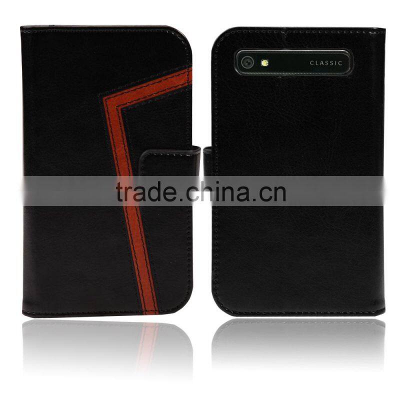 For Blackberry Q20 smartphone wallet case
