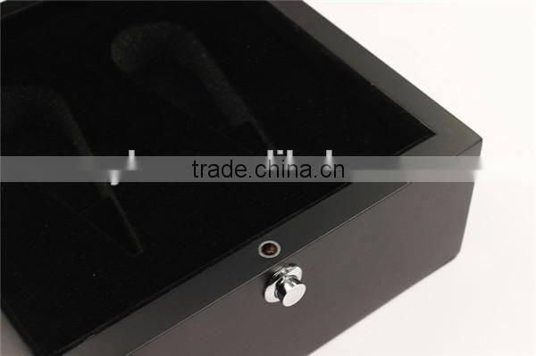 High-end black matte perfume box
