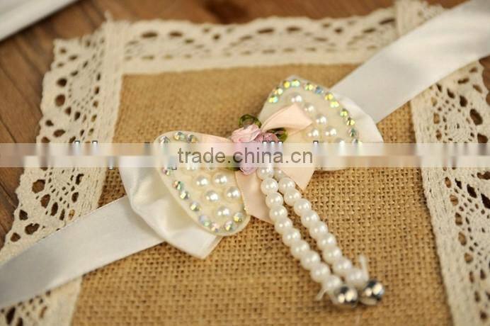 Black Ribbon Pet Dog Cat Scarf Collar