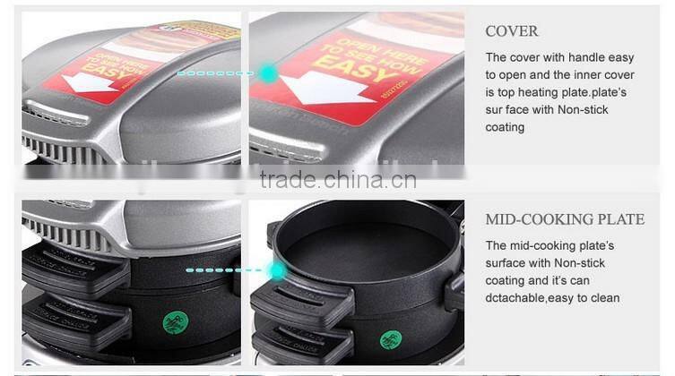 New design Aluminium Humburger maker