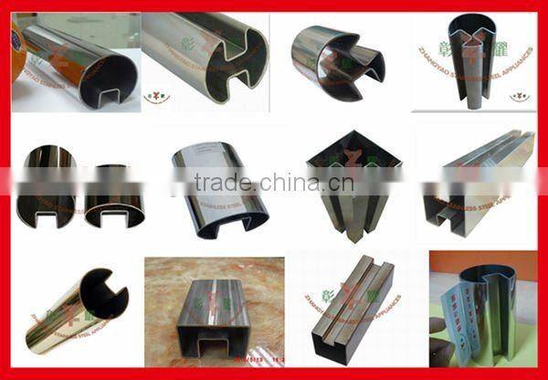 Professional Manufacture Steel Oval Handrail Tube