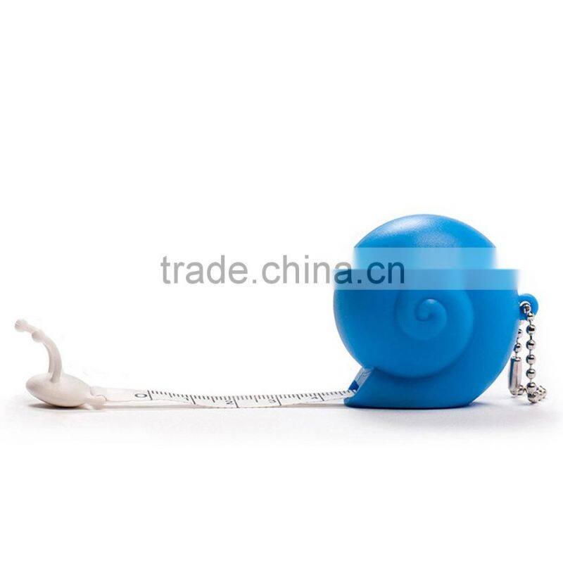 Smile Promotional Gift Mini Snial Measuring Tape