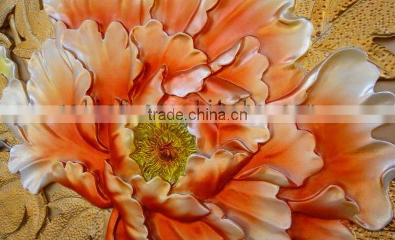 atr decoration chinese luxury peony