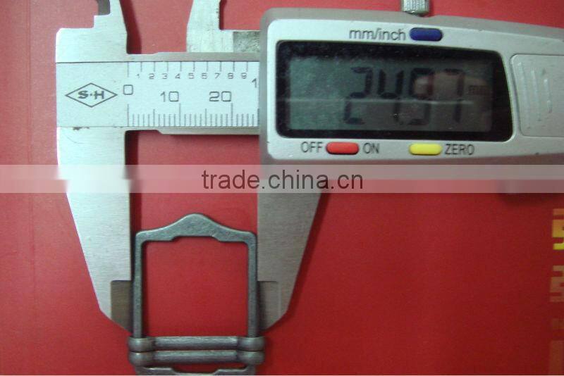 hot saled double flagstaff metal buckle