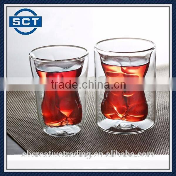 150ml Transparent Party Wine Glasses Sexy Woman Cocktail Wine Glass