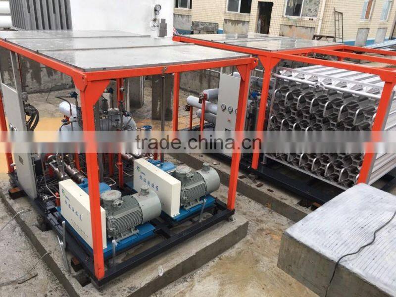 20---40 CBM/h filling quantity LNG immersed pump skid