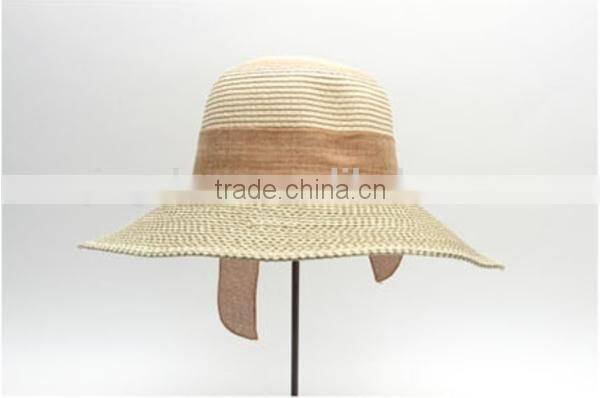 2014 Fashion mexican wide roll brim sombrero foldable straw hat