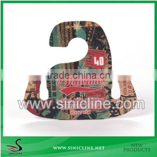 Sinicline Personalized cardboard shoe hangers