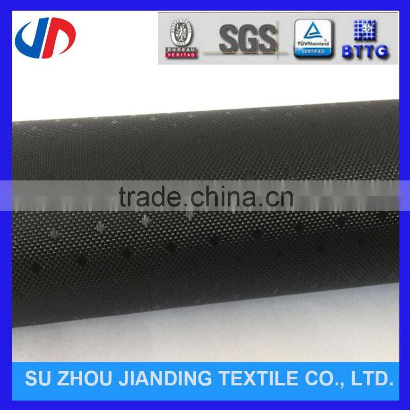 300D Diamond Ripstop Fabric with PVC and PU Coating