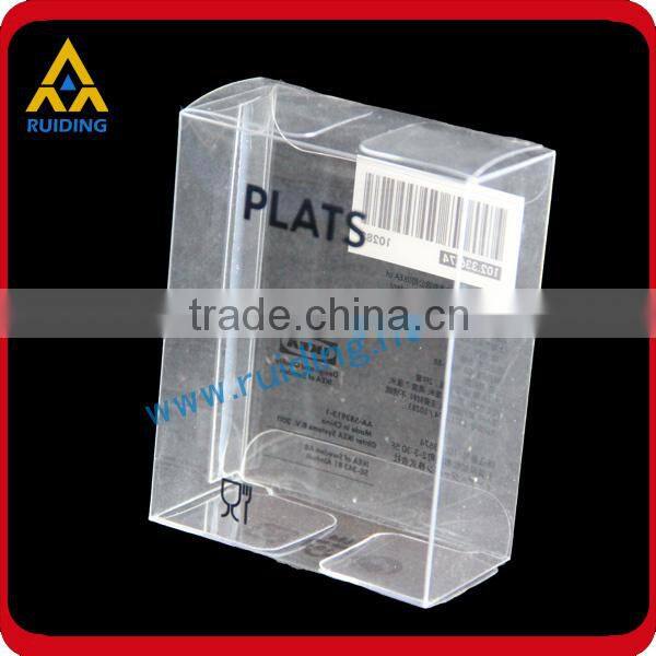 clear plastic tube box blister lid