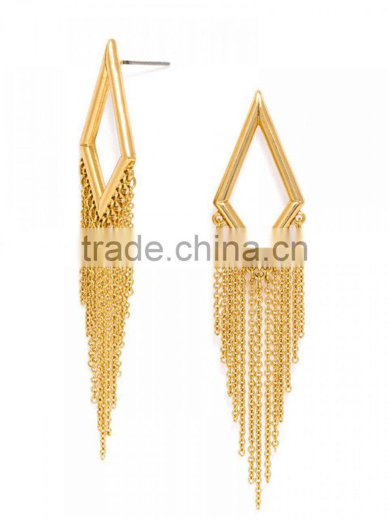 Mermaid stud earring