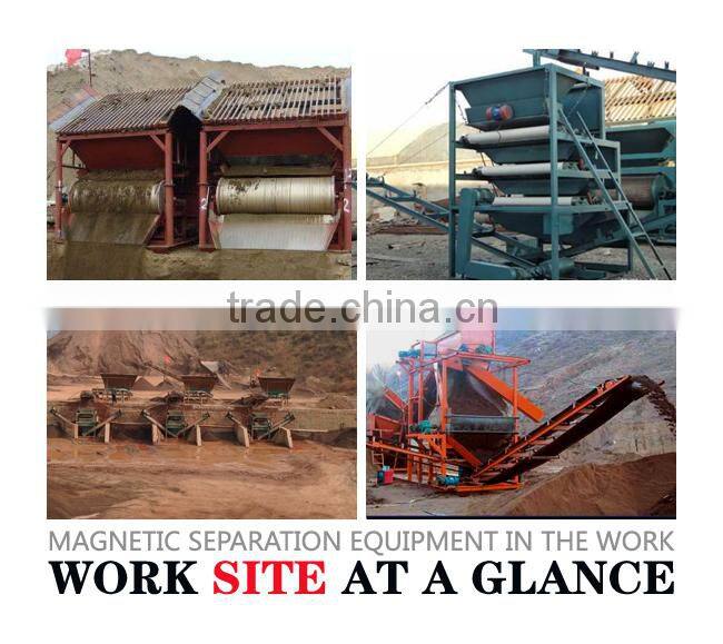 With High Efficiency Hematite Wet Magnetic Separator