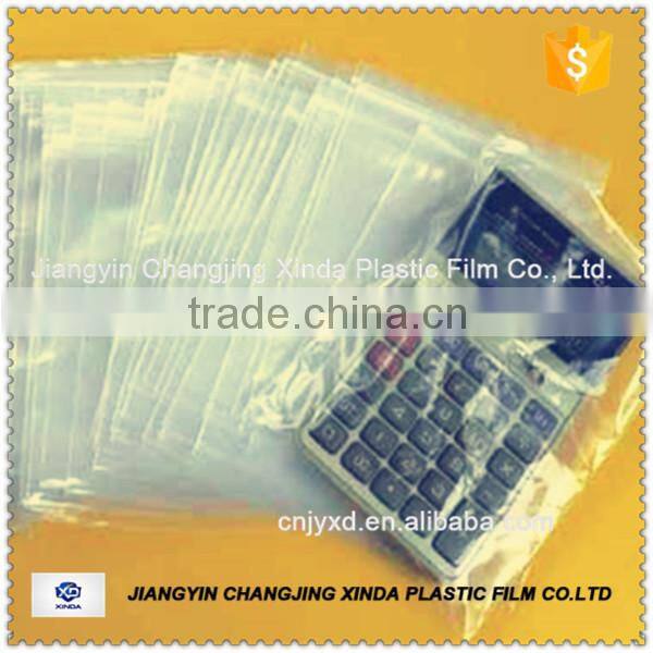 Zipper Bag, Zip lock bag, Clear with Customized Printing