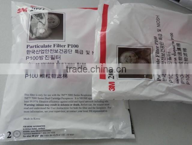 3m mask filter 3M 2097 Filter, P100 Respiratory Protection filter For 3M 6200
