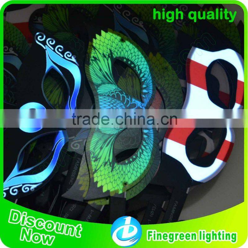 led flashing party mask,led mask,light up mask