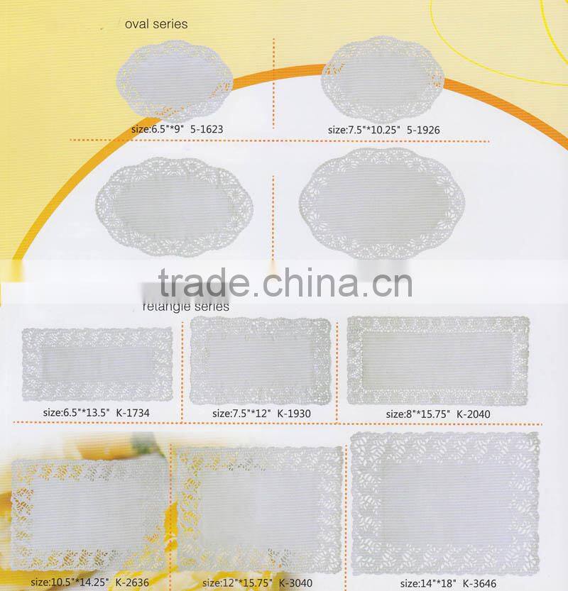 Various Design Disposable paper doilies ( doyle )