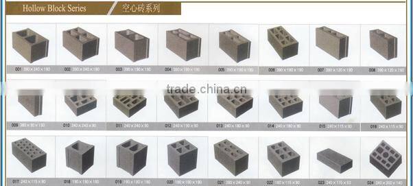 QT40-3B mould vibration brick making machine,hollow block making machine price