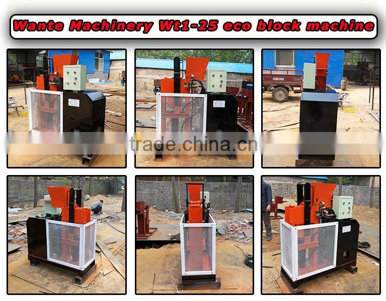 Big sell Wt1-25 hydaulic interlocking brick making machine eco brava price