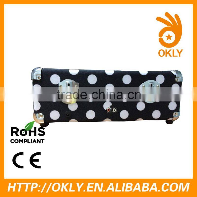 Suitcase USB Turntable Vinyl Player