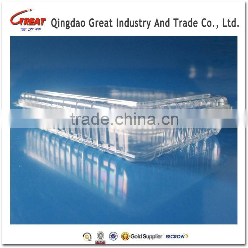 PET food grade Clear disposable Blister Plastic packaging container for blueberry