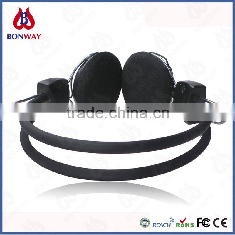 hot selling tablet headphones with 2 plugs