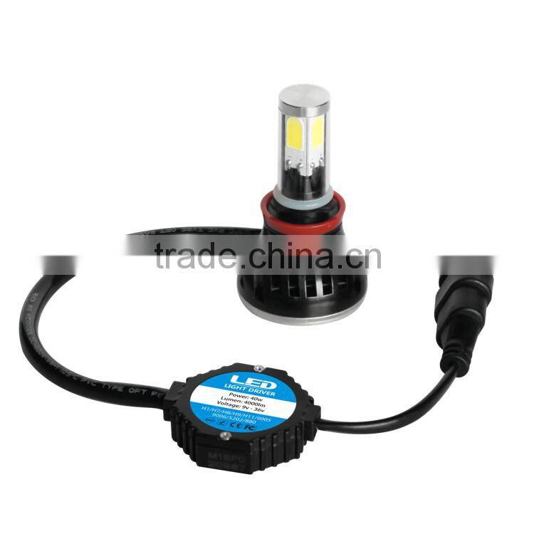 led Auto Headlight H11 Hot Sale H1 H3 H4 H7 H8 H9 H10 H13 9005 9006 40W Led Headlight Led Car Headlight