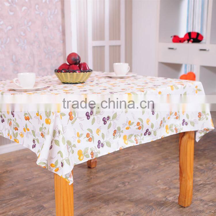 Eco-friendly printed tablecloth ,table cleaning cloth,fancy table cover ,cleaning table cover