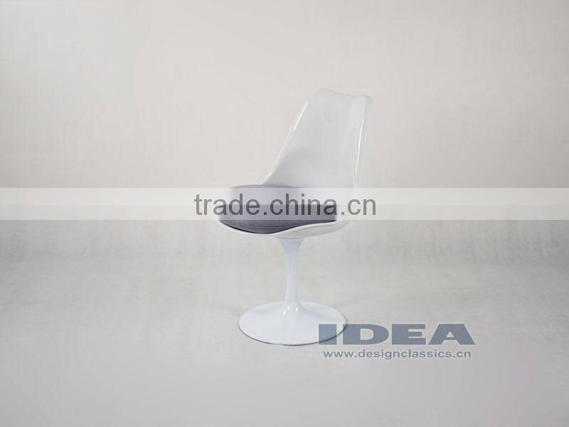 Grey Seat Cushion for Replica Eero Saarinen Tulip Dining Chair