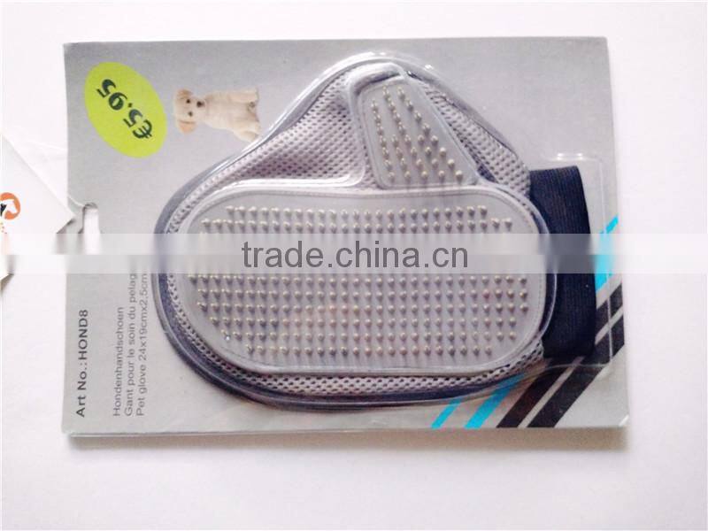 Fur Grooming Glove Fur Care Glove Dog Cat Brushing Maintenance Stroking