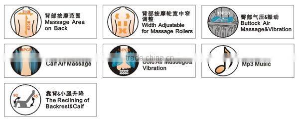 Deluxe Vending Paper Money Operated Massage Chair