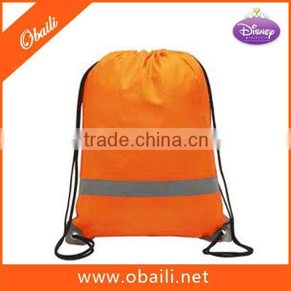 Waterproof polyster drawstring backpack