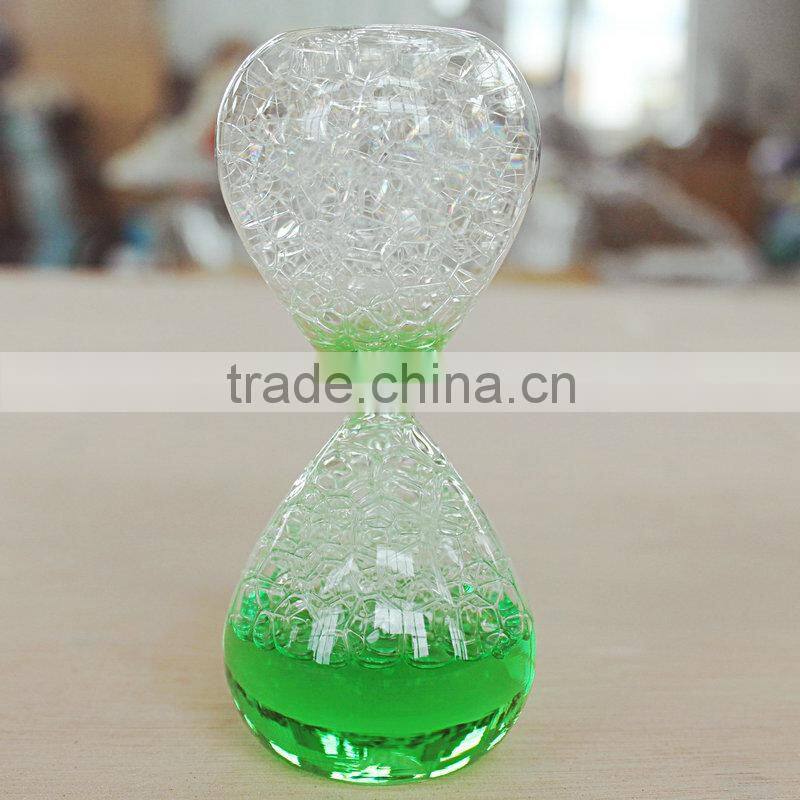 2014 Hot Sale Liquid Timer Bubble /Hourglass With Bubble