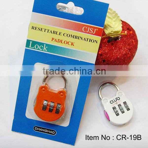 security safety 3-dial combination digital code lock