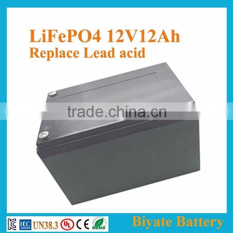 12 volt battery 9Ah 4s LiFePO4 rechargeable battery