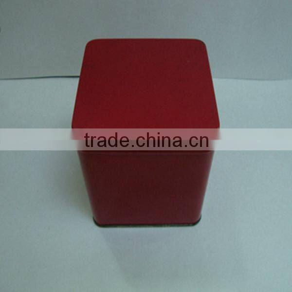 Metal watch box nice tin can
