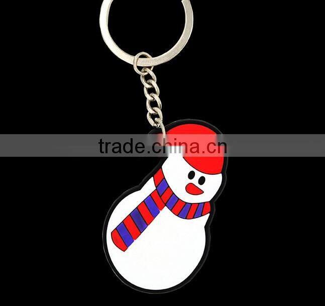 new arrival hot selling 2d custom shaped soft pvc keychain