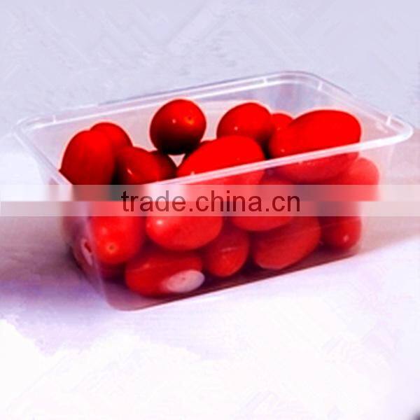 disposable packing plastic container