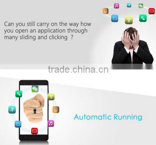 Wholesale Latest Wearable Tech New Gadgets 2015 Smart Timer Ring Compatible to NFC Watch Phones