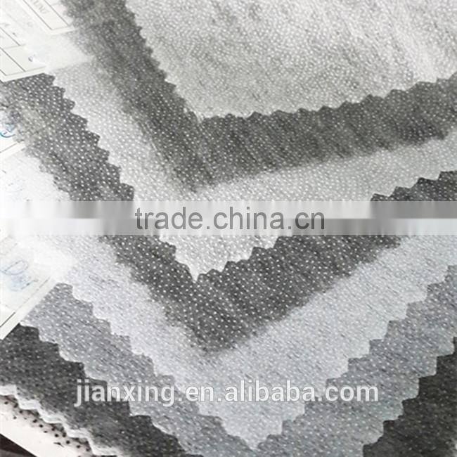 Fusible double dot nonwoven PA adhesive interlining