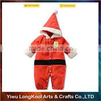 Most popular cheap cosplay santa claus costume Christmas baby costume