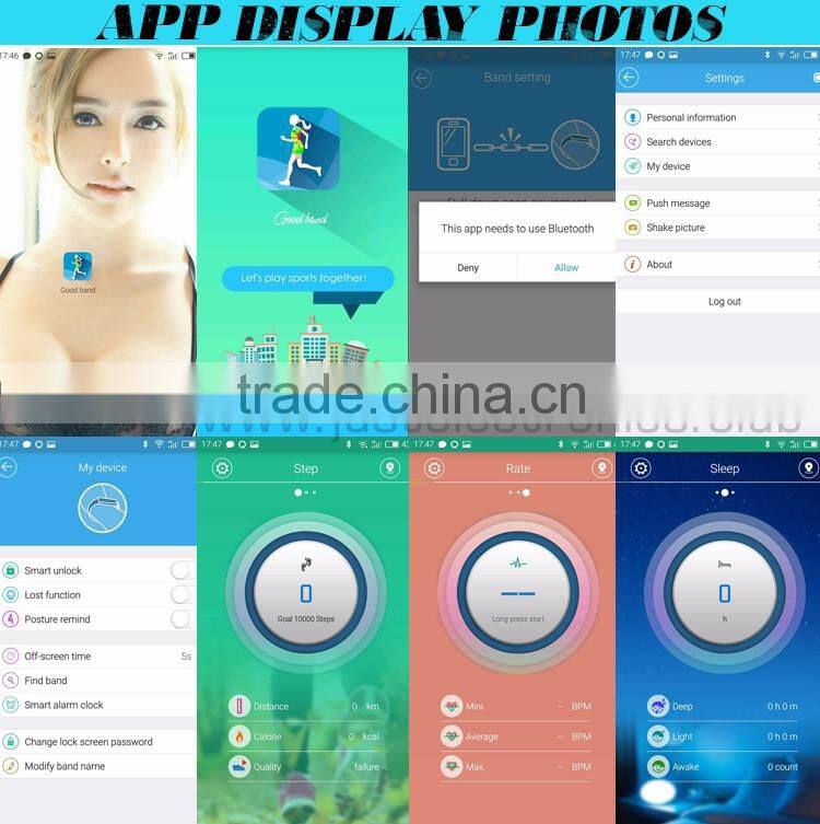 Shenzhen Manufacture CE Rohs Smart Bracelet For IOS and Android